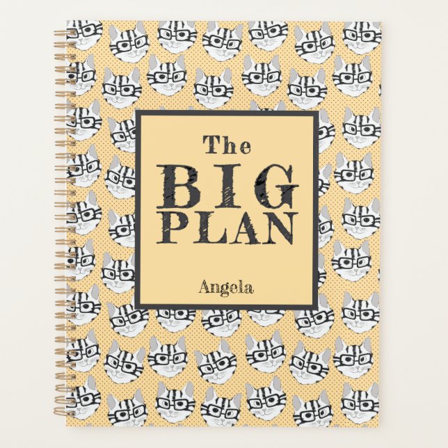 Agenda O Grande Plano Bege Cadstudios (Frente)