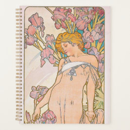 Agenda O Íris (1897) por Alphonse Mucha