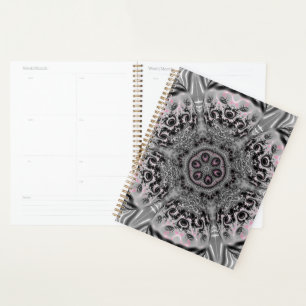 Agenda O Jardim Fractal Prateado