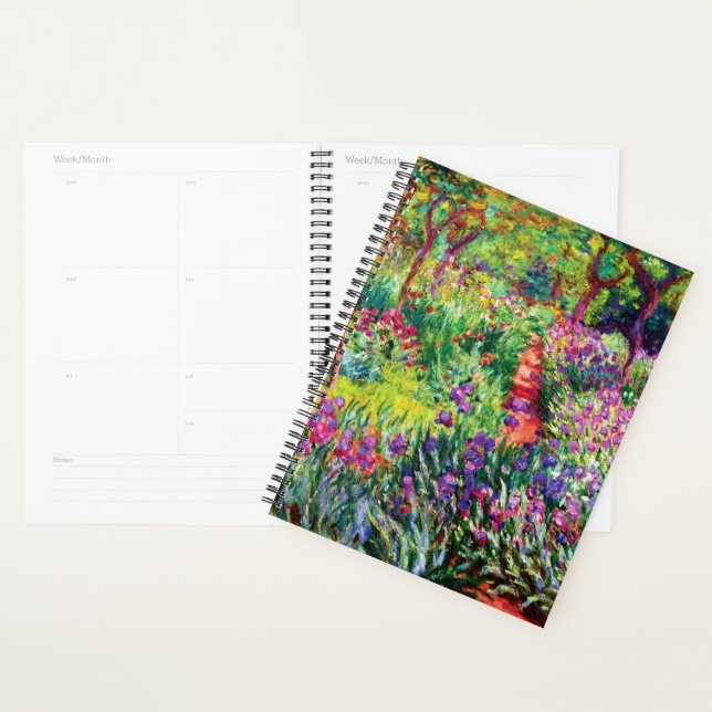 Agenda O Jardim Íris em Giverny por Claude Monet (Exibição)