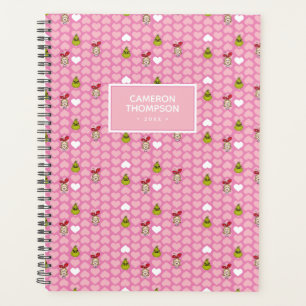 Agenda O padrão de cor rosa Grpolegadas e Cindy-Lou