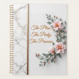 Agenda O Plano Mestre | Casamento Luxuoso de Mármore e Fl