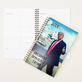 Agenda O Presidente Donald Trump 2020 Dói Navio Naval