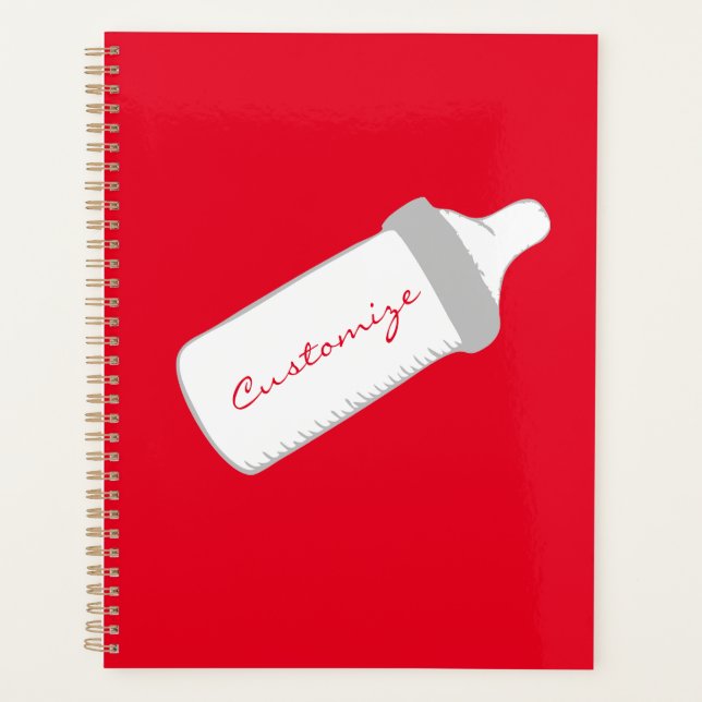 Agenda O Primeiro Natal do Bebê Thunder_Cove (Frente)