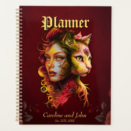 Agenda O segredo da simbiose de uma mulher e de um gato,