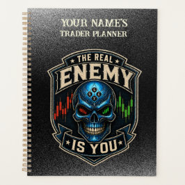 Agenda O Verdadeiro Inimigo É Você Black Grunge