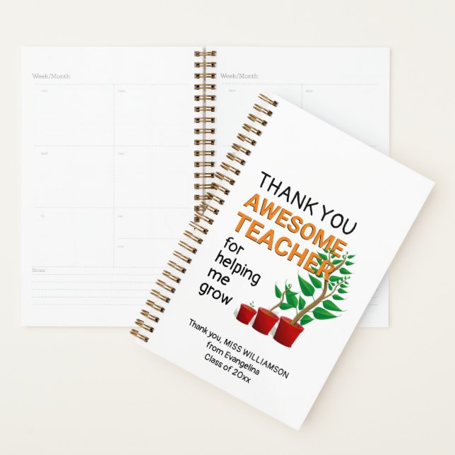 Agenda Obrigado, excelente professor (Exibição)