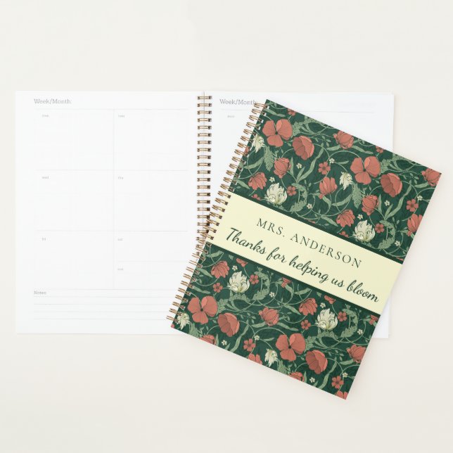 Agenda Obrigados Para Nos Ajudar No Bloom Planner (Exibição)