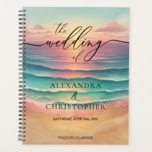 Agenda Oceano Rosa Praia Cura Sigla Summer Green Sun
