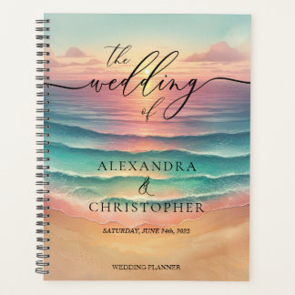 Agenda Oceano Rosa Praia Cura Sigla Summer Green Sun