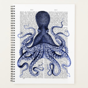 Agenda Octopus azul