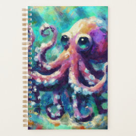 Agenda Octopus Oil Painting NMaritime Beach