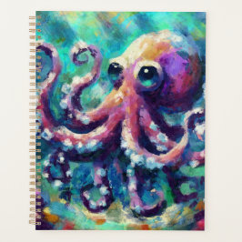 Agenda Octopus Oil Painting NMaritime Beach