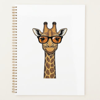 Agenda Óculos de Sol Girafa Legal Camisa Vintage Gravação