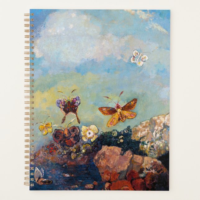 Agenda Odilon Redon, Borboletas, 1910 (Frente)