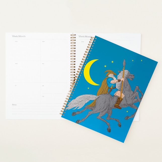Agenda Odin Riding Sleipnir Norse Mythology Vivendo Deus (Criador carregado)