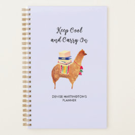 Agenda Office Alpaca Llama Funny Inspiração Pessoal