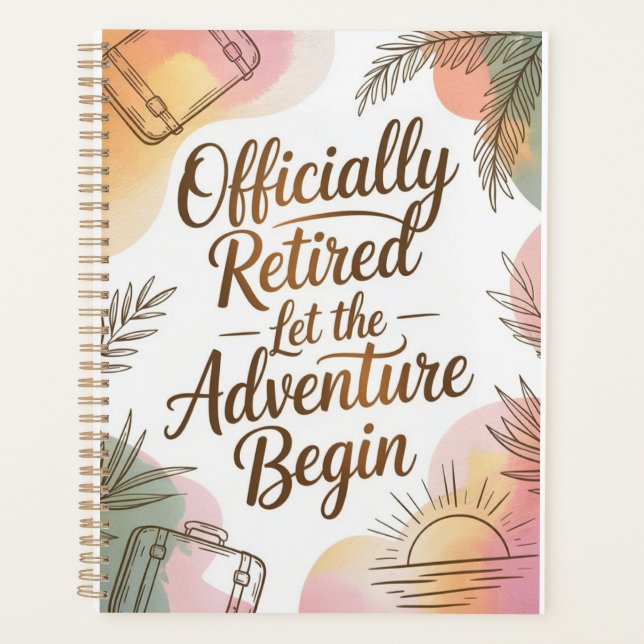 Agenda Officially Retired – Let the Adventure Begin (Frente)
