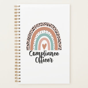 Agenda Oficial de Conformidade Rainbow Leopard Funny Gift