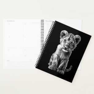 Agenda Oh Bebê Gato Grande Filhote Preto