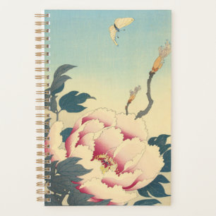Agenda Ohara Koson, Peões Rosa - Belas Artes Japonesas