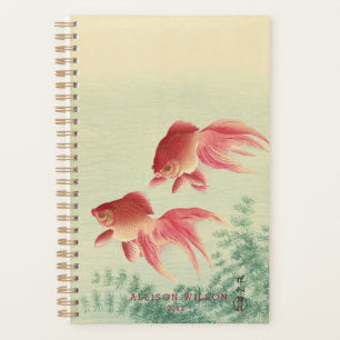 Agenda Ohara Koson, Veiltail Goldfish - Belas Artes Japon