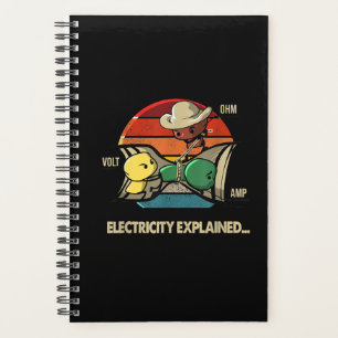 Agenda Ohm Volt Amp Electricity Explicou Eletricidade