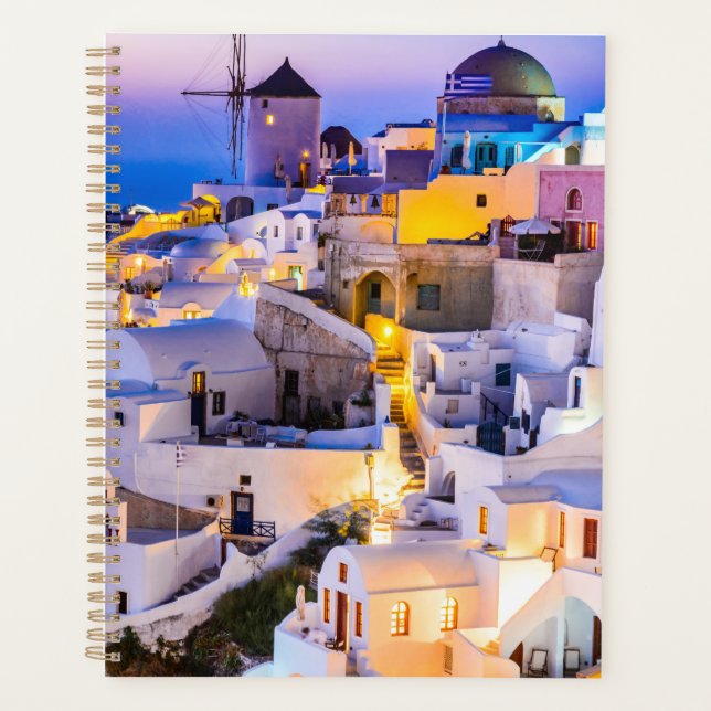 Agenda Oia Santorini (Frente)