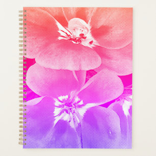 Agenda Olhar Floral Tropical Vintage Retro
