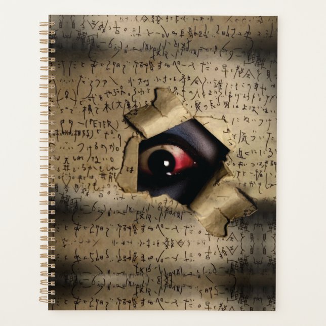 Agenda Olhos Assustadores V02 (Frente)
