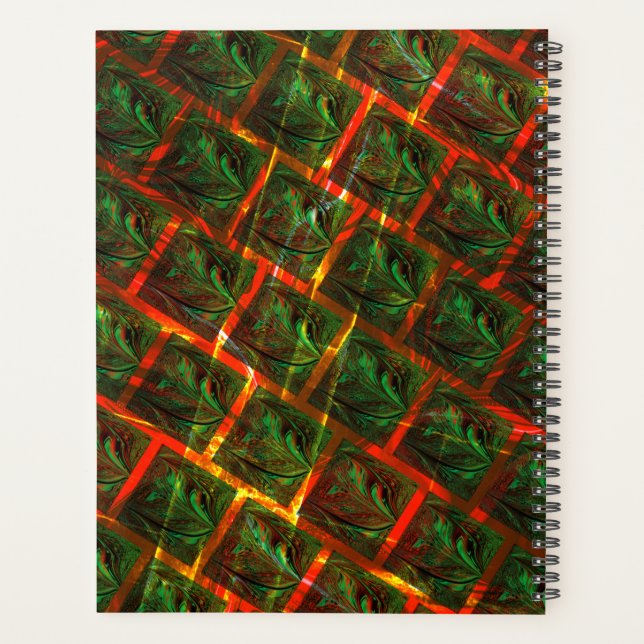 Agenda "Olhos verdes enquadrados", arranhões ou ralagem v (Verso)