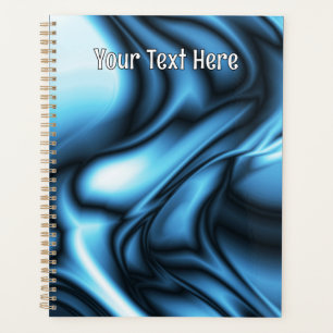 Agenda Onda de Seda Azul