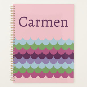 Agenda Ondas Coloridas Rosa