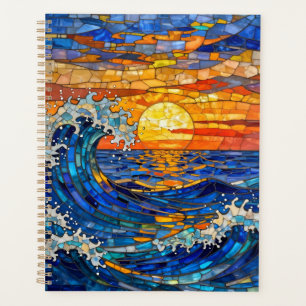 Agenda Ondas Costeiras do Oceano Pôr do Sol