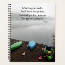 Agenda Onde quer que você se dedique - Inspirador