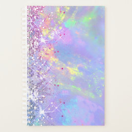 Agenda opal de faux glitter