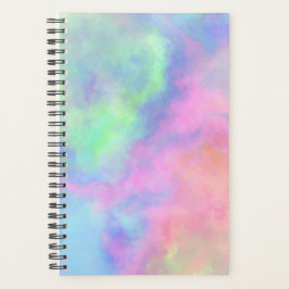 Agenda opala respingo de aquarela :
