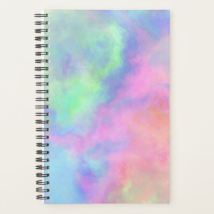 Agenda opala respingo de aquarela :