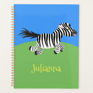 Agenda Óptica engraçada e engraçada com desenho animad