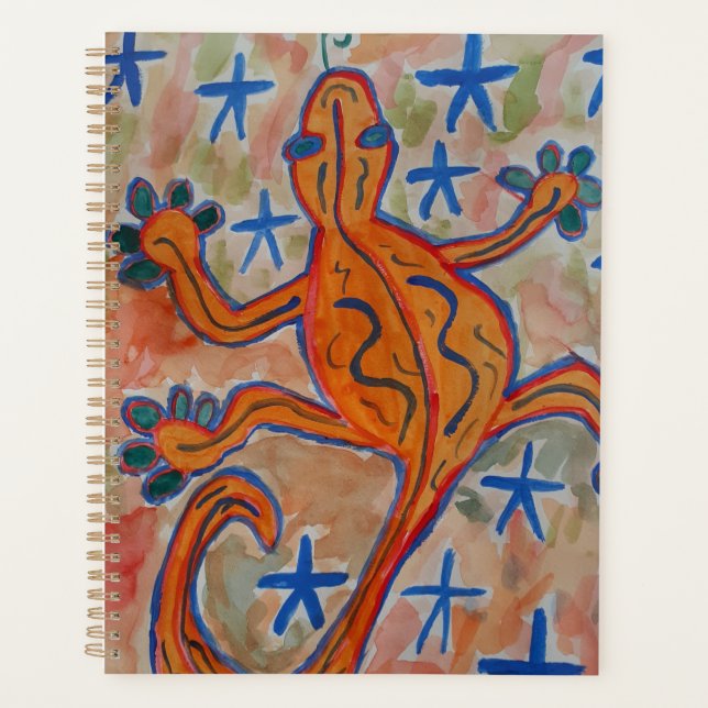 Agenda Orange Gecko (Frente)