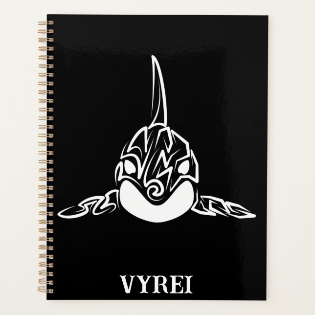 Agenda Orca Tribal Negra (Frente)