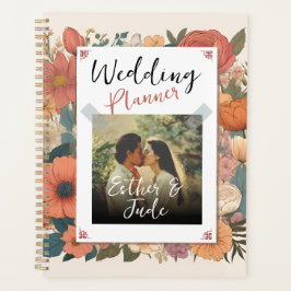 Agenda Organizadora de Casamento de Noiva Foto & Floral