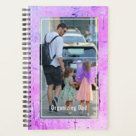 Agenda Organizing Dad Of Girls Personalized Photo