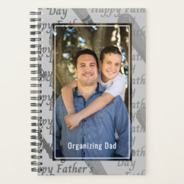 Agenda Organizing Dad Personalized Photo