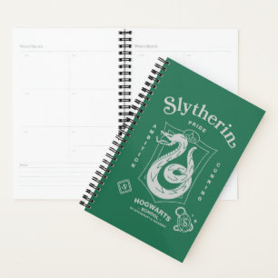 Agenda Orgulho SLYTHERIN™ Ambição Astúcia Brasão