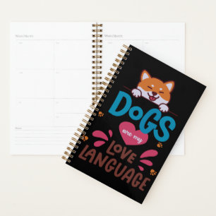 Agenda Os Cães São A Minha Língua De Amor