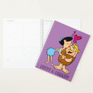 Agenda Os Flintstones Betty Kissing Barney