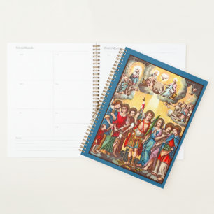 Agenda Os Sete Arcanjos (CP 001; Cromolitógrafo)