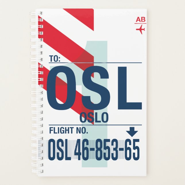 Agenda Oslo - Travel Planner 2026 (Frente)