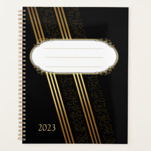 Agenda Ouro elegante